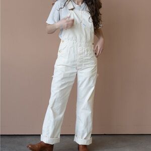 Lee High-Rise Straight Overalls (1970s)